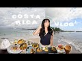 costa rica vlog | ziplining, beaches at tamarindo, all day eating