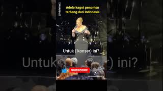 Penyanyi Adele kaget sama orang Indonesia! #adele