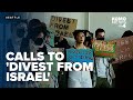 Pro-Palestinian protesters demand UW divest from Israel at Board of Regents meeting