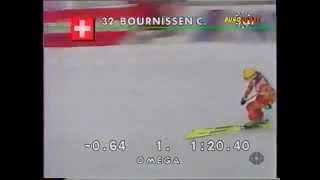 Bib 32: Chantal Bournissen wins super-G (Meiringen 1990)