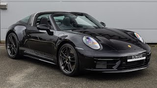 2022 Porsche 911 (992) Targa 50 Years Porsche Design Edition - Jet Black - Walkaround + Engine Sound