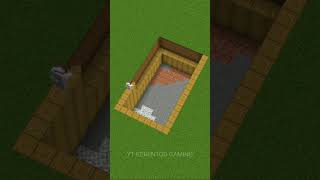 MINECRAFT BUILD A HOUSE IN THE LAND #minecraft #short