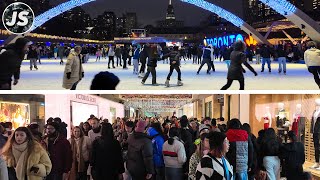 Boxing Day at the Eaton Centre \u0026 Downtown Toronto Walk (Dec 2024)