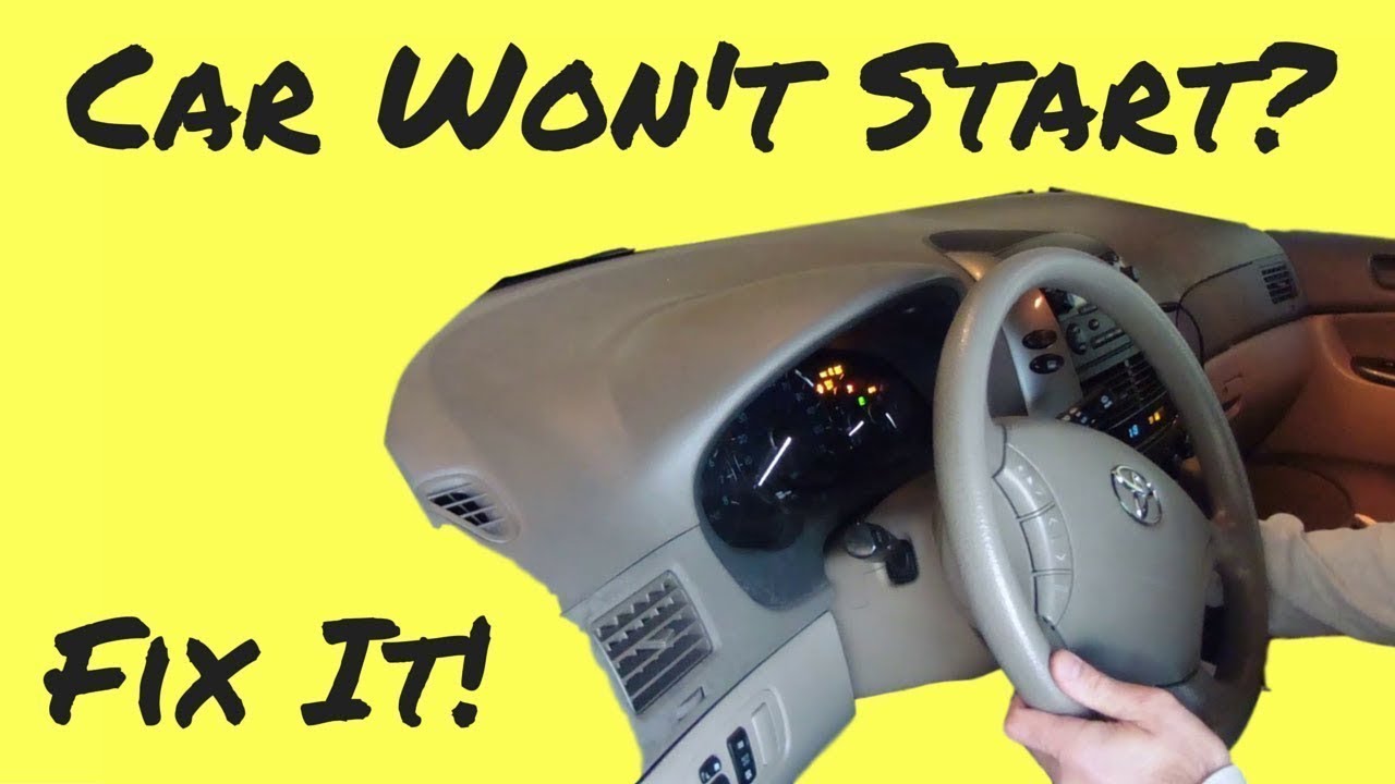 What To Do If Car Won't Start - Simple Troubleshooting - YouTube