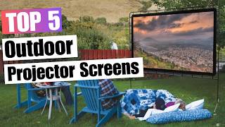 Top 5 Outdoor Projector Screens 2024 | Best Picks for Any Budget!