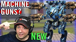 War Robots New REGULATOR Machine Guns Gameplay