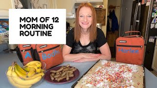 MOM OF 12 MORNING ROUTINE