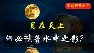 月在天上，何必執著水中之影？| 奧修 | 純潔生活 | 禪師哈古音 | 心靈平靜 | 內心智慧 | 接受現實 | 無選擇生活 | 平靜心態 | 生活智慧 | 故事啓示 | 哈古音故事