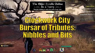 ESO Solo PVE Tutorials - 3. Clockwork City Bursar of Tributes Nibbles and Bits