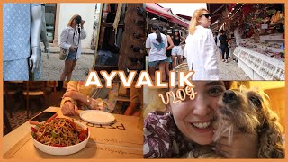 Ayvalık Vlog | Sadece Yiyip İçip Geziyoruz | Cunda, Macaron