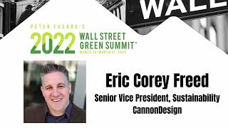 Getting to Net Zero in Buildings | Eric Corey Freed | 2022 WSGS