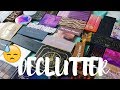 MAKEUP DECLUTTER │ HIGH END EYESHADOW PALETTE COLLECTION