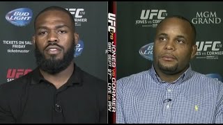 Jon Jones vs Daniel Cormier off air ESPN heated exchange DEATH THREATS Sportscenter UFC 182