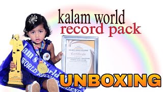 unboxing kalam's world record 2024