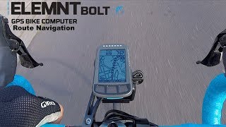 Wahoo ELEMNT / ELEMNT BOLT GPS Route Navigation - The Details You Need to Know!