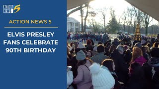 Memphians celebrate Elvis Presley's 90th Birthday