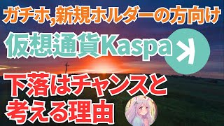 【仮想通貨Kaspaガチホ勢必見】カスパへの投資は機会損失ではなくチャンスと考える理由