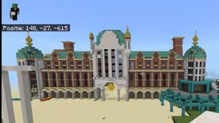 Minecraft Eftelpark bouwvideo deel 2. Grand Hotel deel 1