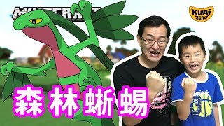 🔴Minecraft🔴神奇寶貝🔴木守宮進化為森林蜥蜴！新存檔也有戰鬥力啦！🔴53🔴當個創世神🔴