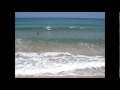 山口県大浜小波サーフィン surfing small waves at ohama aug.28 2011