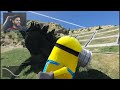 giant minion vs godzilla epic battle gta 5 mod