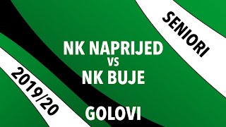 2019-20 // Seniori // NK Naprijed 1:2 NK Buje - golovi