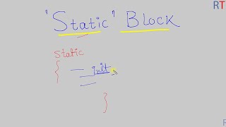 Java-75- Static Block in Java || Java Programming