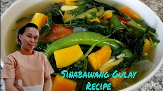 Sinabawang Gulay Recipe Tipid Ulam | Healthy Vegetable Soup