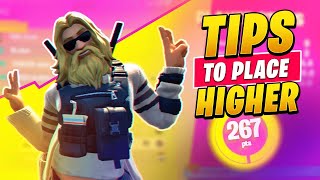 5 Quick Steps To GUARANTEE High Placement Games In Fortnite (Fortnite Tips & Tricks)