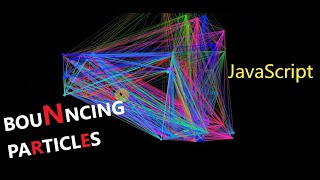 How To Build Bouncing Particles With Html5 Canvas | JavaScript Portfolio Project (0)