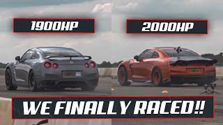 DRAG RACING MY 1900HP NISSAN GTR **JM RACEWARS**