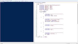Powershell | Case Switch | DO While loop