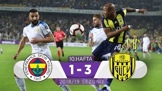 Fenerbahçe (1-3) MKE Ankaragücü | 10. Hafta - 2018/19