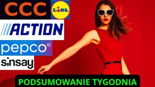 PRZEGLĄD SKLEPÓW TYGODNIA 🛍️ PEPCO 🛍️ ACTION 🛍️ LIDL 🛍️ SINSAY 🛍️ CCC