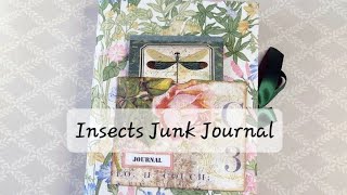 Insects SOLD #flipthrough #handmade #junkjournal