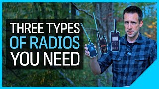 Three Categories of Communication that Apply to All Radios