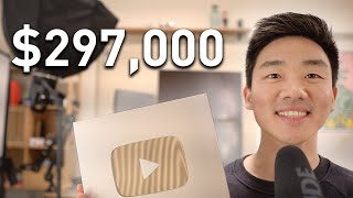 How I Made $297,000 From YouTube in 2022!