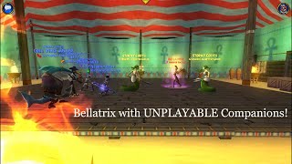 Bellatrix solo with UNPLAYABLE Companions! - Pirate101