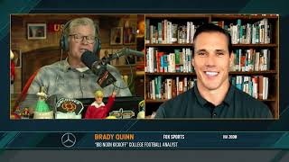 Brady Quinn on the Dan Patrick Show Full Interview | 08/31/22