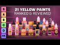 No longer SUCK at yellow – best paints & the ones to avoid (tier list)