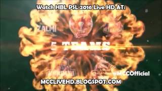 HBL PSL T20 Opening Ceremony Live in HD.
