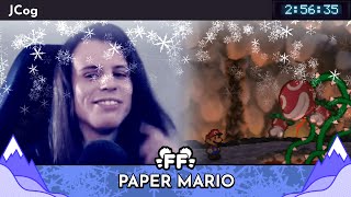 Paper Mario by JCog in 2:56:35 - Frost Fatales 2024