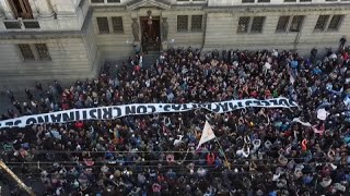Multitudinaria movilización en Argentina a favor de Cristina Fernández de Kirchner