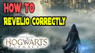 How to Use Revelio Correctly  in Hogwards Legacy