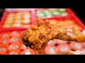 korean crispy traditional fried chicken korean street food