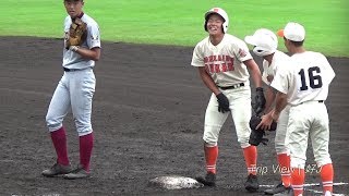 【'17夏】北海道栄 別所 剛至 内野手 20170718 札幌光星 戦