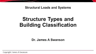 STR04 L01a - Structure Type and Building Classification