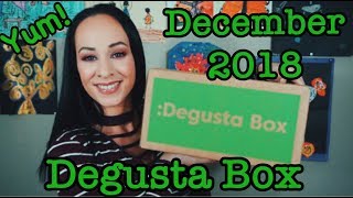 December 2018 Degusta Box unboxing... I love this box!