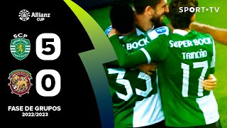 Resumo: Sporting 5-0 Marítimo - Allianz Cup | SPORT TV