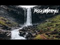 FOSSÁ WATERFALL | Faroe Islands by Drone in 4K - DJI Mavic Air 2